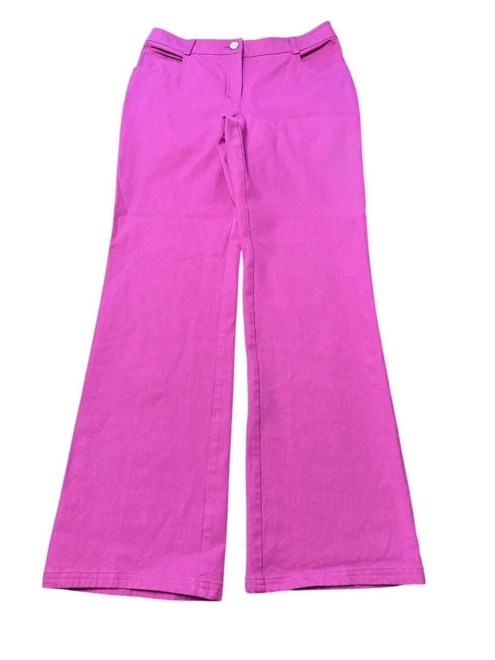 St. John Collection Fuschia Bootcut Jeans Womens Size 4
